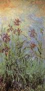 Claude Monet Lilac Irises France oil painting reproduction